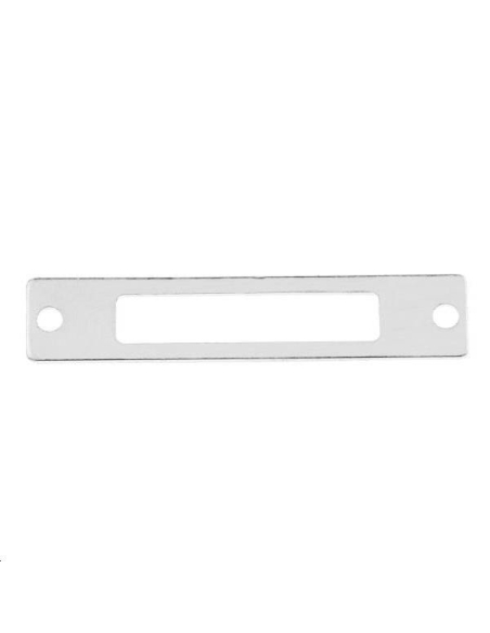 Pampille rectangle évidé 25x5mm 2 trous passants  Pampilles- 1 Pampille rectangle évidé 25x5mm 2 trous passants  Pampilles- 1