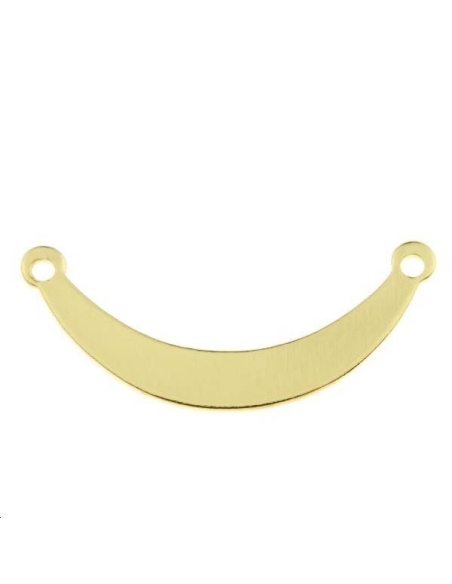 Pampille plastron 2 anneaux 20x3mm  Pampilles- 1