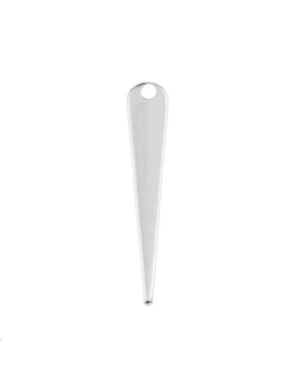 Pampille pointe plate 19x3mm  Pampilles- 1