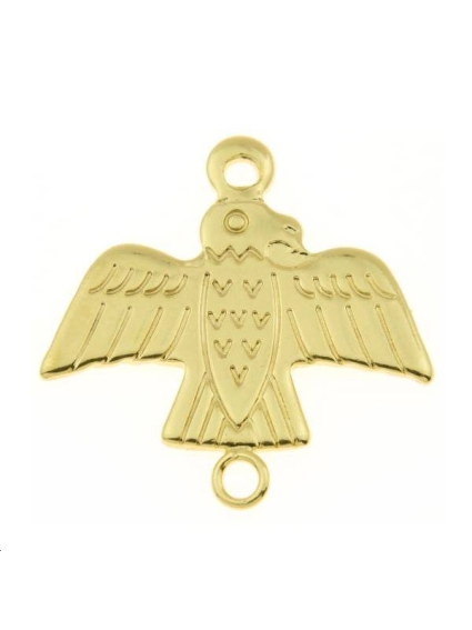 Pendentif aigle 14x17mm avec 2 anneaux  Pendentifs- 1