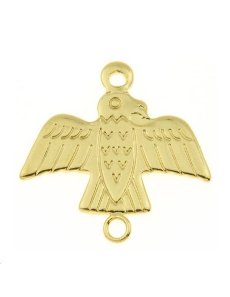 Pendentif aigle 14x17mm avec 2 anneaux  Pendentifs- 1 Pendentif aigle 14x17mm avec 2 anneaux  Pendentifs- 1