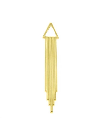 Pendentif frange 49x6mm  Pendentifs- 1