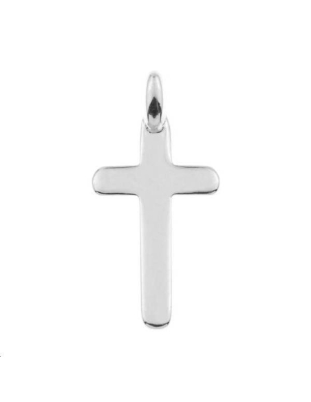 Pendentif croix 1 anneau 16x8mm  Pendentifs- 1
