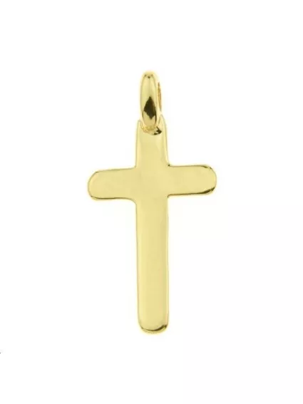 Pendentif croix 1 anneau 16x8mm  Pendentifs- 1