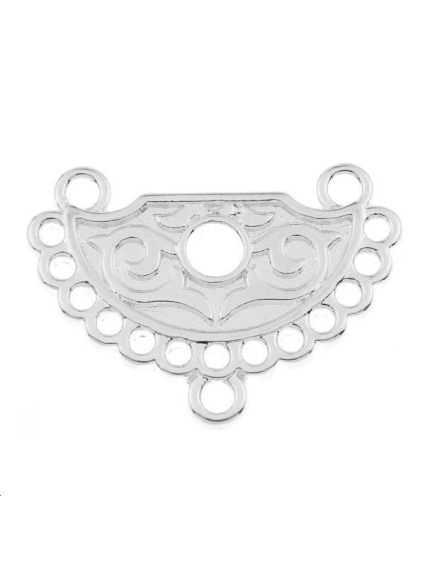 Pendentif demi cercle 29x15mm  Pendentifs- 1