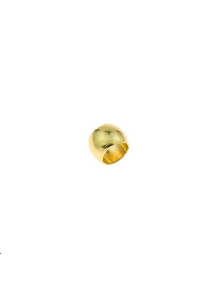 Perle de serrage 4mm doré  Perles à écraser- 1