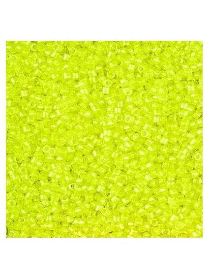 Delica Miyuki 11/0 luminous lime  Delica Miyuki 11/0- 1