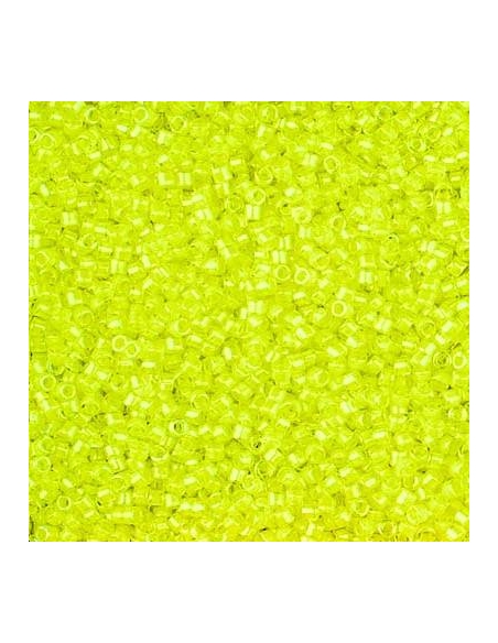 Delica Miyuki 11/0 luminous lime  Delica Miyuki 11/0- 1 Delica Miyuki 11/0 luminous lime  Delica Miyuki 11/0- 1