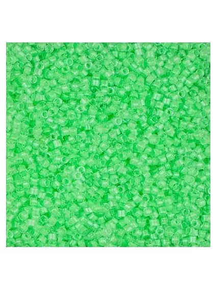 Delica Miyuki 11/0 lum mint green  Delica Miyuki 11/0- 1