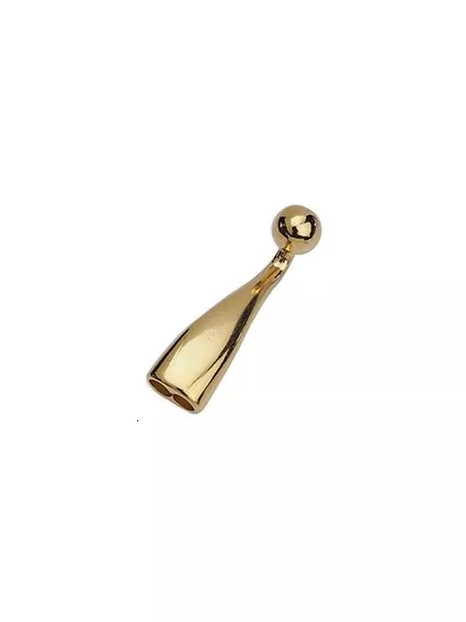 Fermoir embout double 4mm  Fermoirs- 1