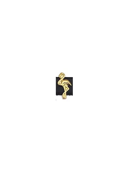 Passant flamant rose 15x7mm  Passants- 1