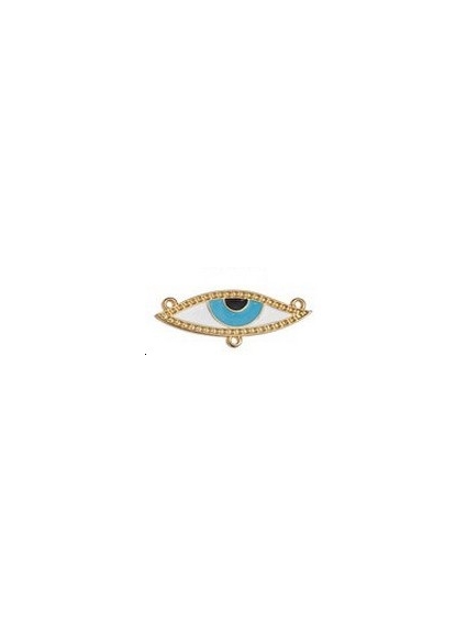 Pendentif il émaillé 39x14mm  Pendentifs- 1