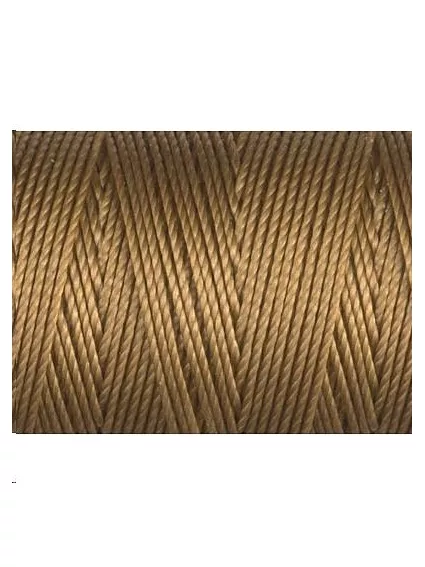 Fil nylon C-LON beading cord 0,5mm antique gold  Fil nylon C-LON beading cord - 1