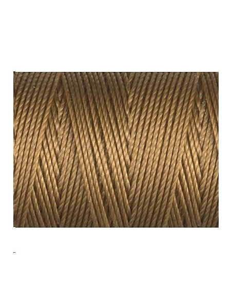 Fil nylon C-LON beading cord 0,5mm antique gold  Fil nylon C-LON beading cord - 1 Fil nylon C-LON beading cord 0,5mm antique gold  Fil nylon C-LON beading cord - 1