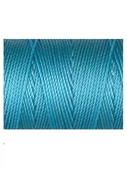Fil nylon C-LON beading cord 0,5mm aquamaine  Fil nylon C-LON beading cord - 1