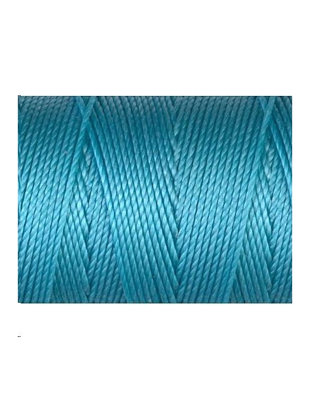 Fil nylon C-LON beading cord 0,5mm aquamaine  Fil nylon C-LON beading cord - 1