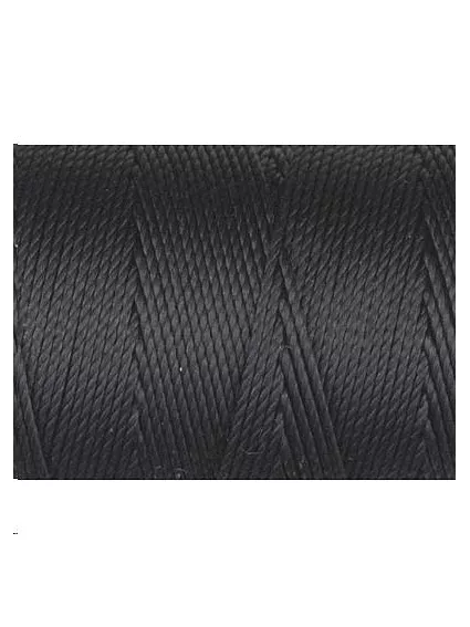 Fil nylon C-LON beading cord 0,5mm black  Fil nylon C-LON beading cord - 1