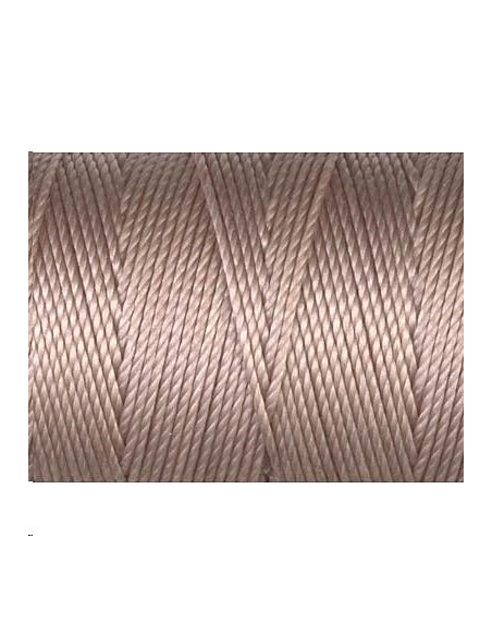 Fil nylon C-LON beading cord 0,5mm blush  Fil nylon C-LON beading cord - 1 Fil nylon C-LON beading cord 0,5mm blush  Fil nylon C-LON beading cord - 1