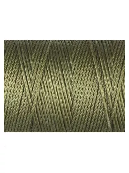Fil nylon C-LON beading cord 0,5mm olivine  Fil nylon C-LON beading cord - 1