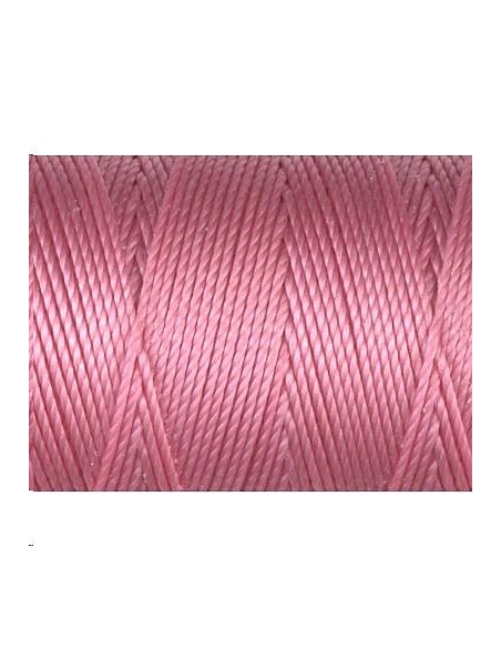 Fil nylon C-LON beading cord 0,5mm pink  Fil nylon C-LON beading cord - 1 Fil nylon C-LON beading cord 0,5mm pink  Fil nylon C-LON beading cord - 1