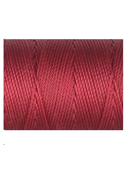 Fil nylon C-LON beading cord 0,5mm red-hot  Fil nylon C-LON beading cord - 1