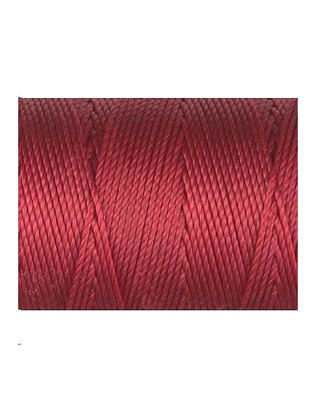 Fil nylon C-LON beading cord 0,5mm red-hot  Fil nylon C-LON beading cord - 1