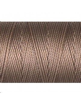 Fil nylon C-LON beading cord 0,5mm sable Fil nylon C-LON beading cord - 1