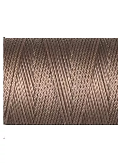 Fil nylon C-LON beading cord 0,5mm sable  Fil nylon C-LON beading cord - 1