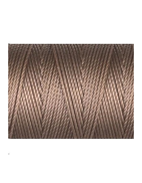 Fil nylon C-LON beading cord 0,5mm sable  Fil nylon C-LON beading cord - 1