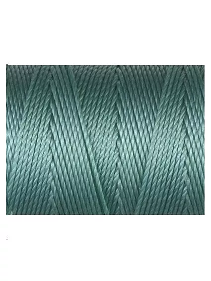 Fil nylon C-LON beading cord 0,5mm sage  Fil nylon C-LON beading cord - 1