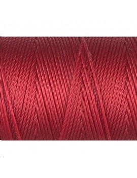 Fil nylon C-LON beading cord 0,5mm shanghai red Fil nylon C-LON beading cord - 1