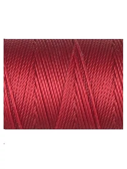 Fil nylon C-LON beading cord 0,5mm shanghai red  Fil nylon C-LON beading cord - 1