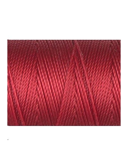 Fil nylon C-LON beading cord 0,5mm shanghai red  Fil nylon C-LON beading cord - 1