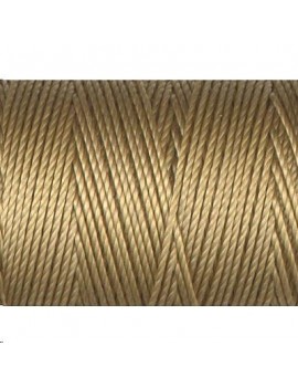 Fil nylon C-LON beading cord 0,5mm tan Fil nylon C-LON beading cord - 1