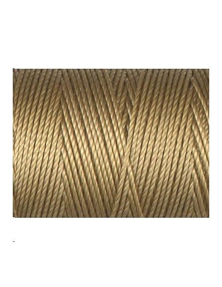 Fil nylon C-LON beading cord 0,5mm tan  Fil nylon C-LON beading cord - 1