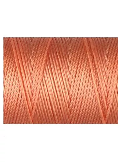 Fil nylon C-LON beading cord 0,5mm tangerine  Fil nylon C-LON beading cord - 1