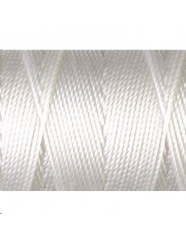 Fil nylon C-LON beading cord 0,5mm white Fil nylon C-LON beading cord - 1