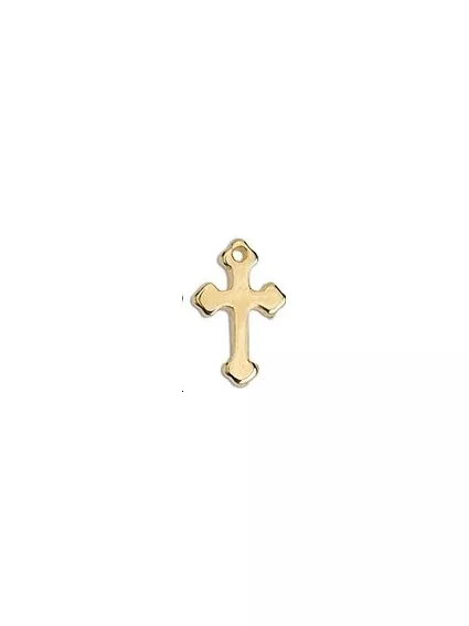 Pendentif croix 23x15mm doré  Pendentifs- 1