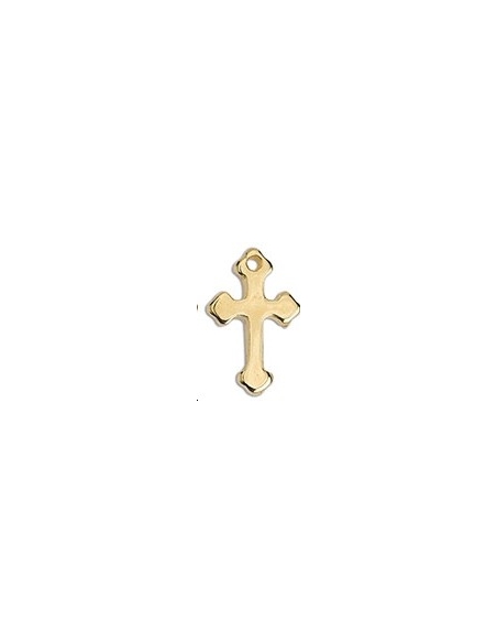 Pendentif croix 23x15mm doré  Pendentifs- 1
