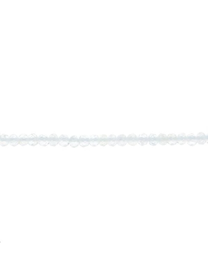 Cristal de roche rond facetté 2mm  Facettes moins de 8mm - 1