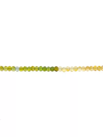 Petro Tourmaline ronde facettée 2mm  Facettes moins de 8mm - 1