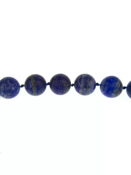 Lapis lazuli 17-18mm  Les perles rondes 18-19mm en lot- 1