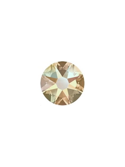 Lot 10 strass plats à coller 6,5mm  2