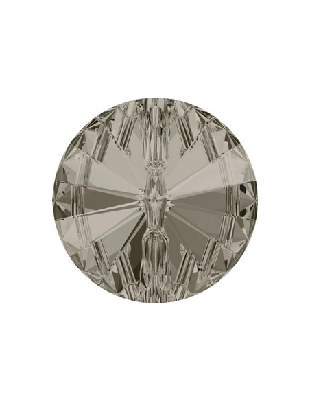 bouton rond 12mm crystal satin  Pierres à coudre & boutons Swarovski- 2 bouton rond 12mm crystal satin  Pierres à coudre & boutons Swarovski- 2
