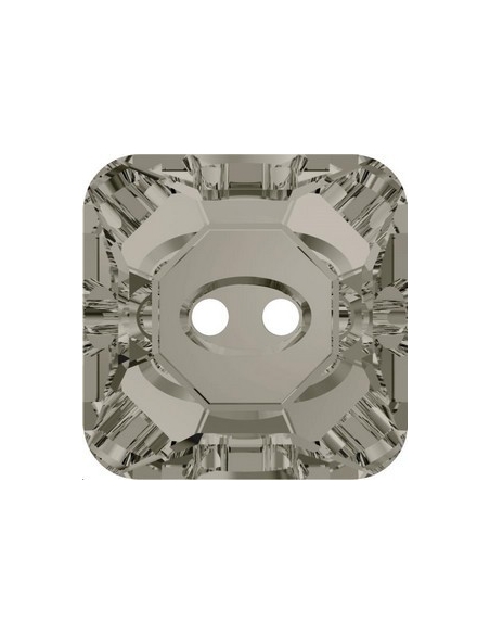  Bouton carré 12mm crystal satin f  Pierres à coudre & boutons Swarovski- 2
