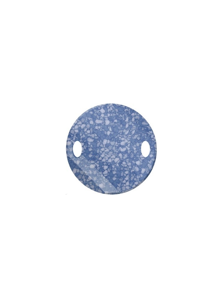 Pierre à coudre twist ronde 18mm  Pierres à coudre & boutons Swarovski- 2