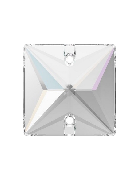 pierre à coudre 22mm crystal AB   Pierres à coudre & boutons Swarovski- 2 pierre à coudre 22mm crystal AB   Pierres à coudre & boutons Swarovski- 2