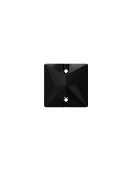 pierre à coudre 22 mm Jet  Pierres à coudre & boutons Swarovski- 1 pierre à coudre 22 mm Jet  Pierres à coudre & boutons Swarovski- 1