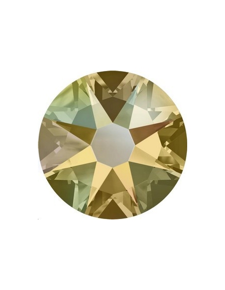 Lot 36 strass plats à coller 4,8mm   Strass plat Xilion rose 4.8mm (2088)- 2