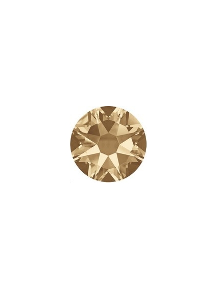 Lot 10 strass plats à coller 6,5mm  2